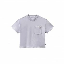 DICKIES WOMEN SS PORTERDALE CROP LILAC GRAY