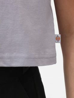 DICKIES WOMEN SS PORTERDALE CROP LILAC GRAY