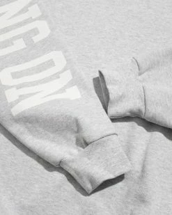 FRESHJIVE BANNER CREWNECK ATHLETIC HEATHER