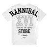 HANNIBAL STORE 16th ANNIVERSARY T-SHIRT WHITE