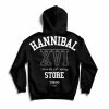 HANNIBAL STORE 16th ANNIVERSARY HOODIE BLACK NEW ARRIVALS