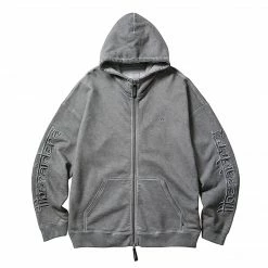 LIBERAIDERS OVERDYED ZIP HOODIE APPAREL