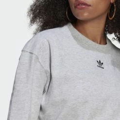 APPAREL ADIDAS LOUNGEWEAR ADICOLOR ESSENTIALS T-SHIRT GREY HEATHER