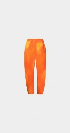 Daily Paper NEW ARRIVALS DAILY PAPAER WASHED ORANGE LEX PANTS