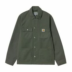 CARHARTT MICHIGAN COAT - THYME GARMENT DYED NEW ARRIVALS