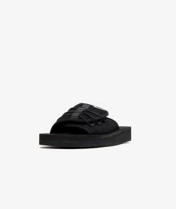 SUICOKE OLAS-ECS BLACK SNEAKERS