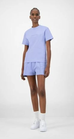 DAILY PAPER ESTAN T-SHIRT JACARANDA PURPLE APPAREL