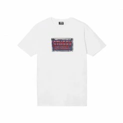 Stüssy STUSSY WHITE PLATES TEE NEW ARRIVALS