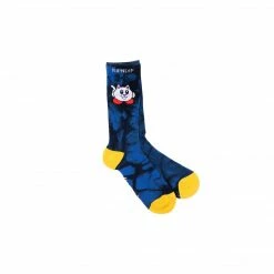 ACCESSORIES RIPNDIP NERMBY SOCKS BLUE LIGHTNING