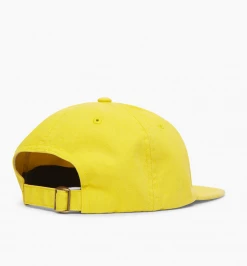 PARRA SAD CAT 6 PANEL HAT YELLOW