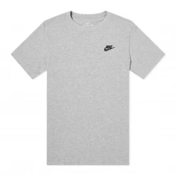 NEW ARRIVALS NIKE SPORTSWEAR CLUB MEN'S T-SHIRT GRAY