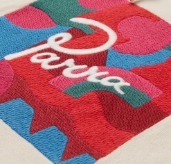 By Parra PARRA ABSTRACT SHAPES HOODED SWEATSHIRT