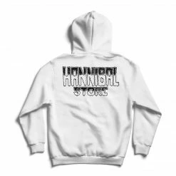 HANNIBAL STORE DESTROY HOODIE WHITE HANNIBAL SPECIALS