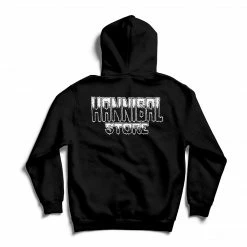 HANNIBAL STORE DESTROY HOODIE BLACK HANNIBAL SPECIALS