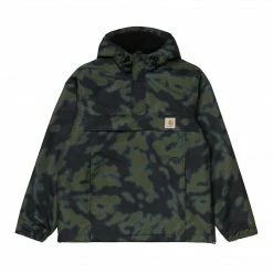 CARHARTT NIMBUS PULLOVER CAMO BLUR GREEN APPAREL