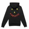 APPAREL CHRYSTIE NYC A&B SMILE LOGO HOODIE BLACK