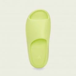 Adidas NEW ARRIVALS YEEZY SLIDE GLOW GREEN