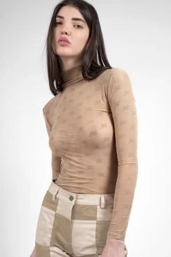 Wastedparis WASTED PARIS WM BODY LULA MONOGRAM NUDE