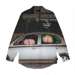 NEW ARRIVALS HANNIBAL STORE X FAUSTO SERAFINI " BUTTHOLE SURFERS" JACKET