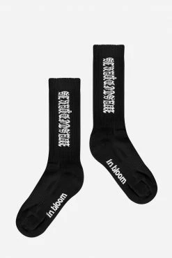 Wastedparis NEW ARRIVALS WASTED PARIS SOCKS KINGDOM BLACK