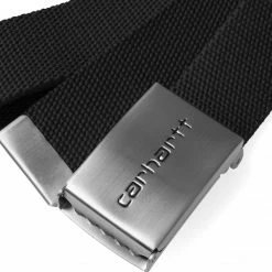 CARHARTT CLIP BELT CHROME BLACK