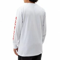 DICKIES JAMIE FOY GRAPHIC LONGSLEEVE T-SHIRT WHITE