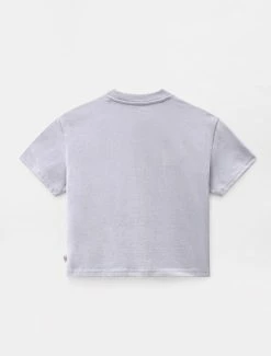 DICKIES WOMEN SS PORTERDALE CROP LILAC GRAY