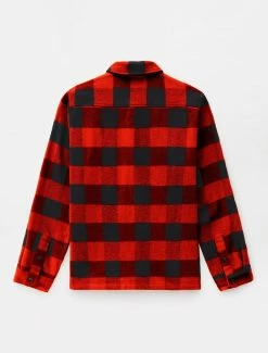 DICKIES WOMEN NEW SACRAMENTO SHIRT RED