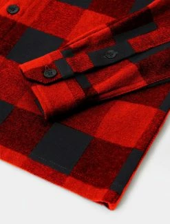 DICKIES WOMEN NEW SACRAMENTO SHIRT RED