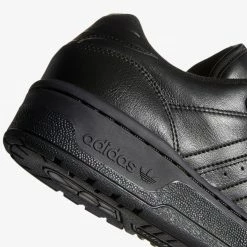 ADIDAS RIVALRY LOW BLACK SNEAKERS