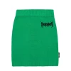 NEW ARRIVALS WASTED PARIS - WOMAN GREEN MORTEM KNIT SKIRT