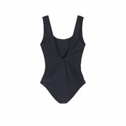 NEW ARRIVALS STUSSY WOMAN SPORT ONE PC SWIM SUIT - BLACK