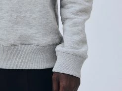 SOULLAND WILLIE SWEATSHIRT GREY MELANGE APPAREL