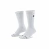 JORDAN EVERYDAY MAX CREW SOCKS WHITE 1 JORDAN EVERYDAY MAX CREW SOCKS WHITE