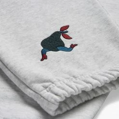 PARRA - RUNNING PEAR SWEAT PANTS ASH GREY