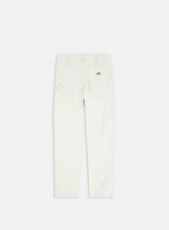 DICKIES DUCK CANVAS CARPENTER PANT STONE WASHED CLOUD 11 DICKIES DUCK CANVAS CARPENTER PANT STONE WASHED CLOUD