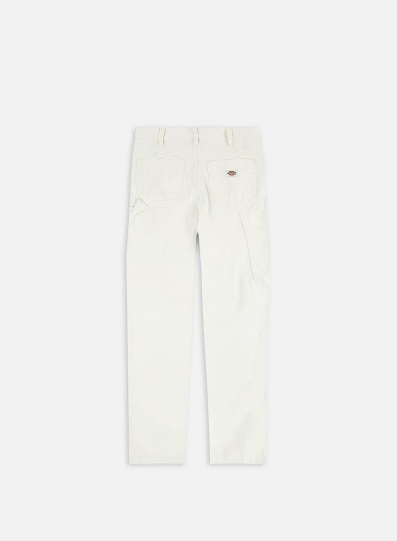 DICKIES DUCK CANVAS CARPENTER PANT STONE WASHED CLOUD 7 DICKIES DUCK CANVAS CARPENTER PANT STONE WASHED CLOUD