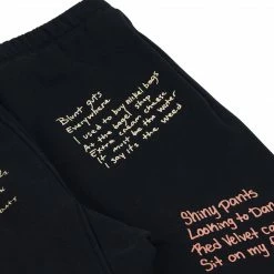 PLEASURES REMOTE PANTS BLACK APPAREL