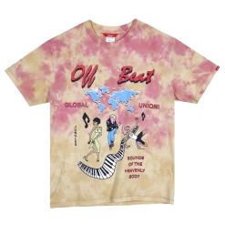 JUNGLESJUNGLES JUNGLES JUNGLES GLOBAL UNION TIE DYE SS TEE APPAREL