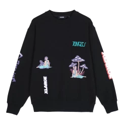 JUNGLESJUNGLES APPAREL JUNGLES JUNGLES PARADISO SWEATER BLACK