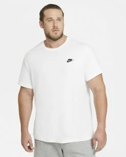 NEW ARRIVALS NIKE SPORTSWEAR CLUB T-SHIRT WHITE