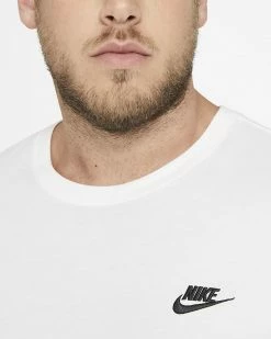 NEW ARRIVALS NIKE SPORTSWEAR CLUB T-SHIRT WHITE