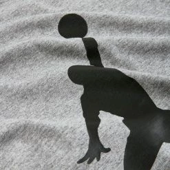 JORDAN M J JUMPMAN T-SHIRT CARBON HEATHER APPAREL