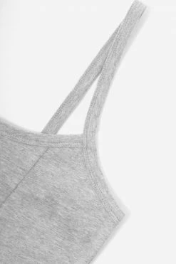 WASTED PARIS TOP TANK UMA ASH GREY APPAREL