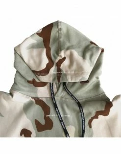 UNITED STANDARD HOODED LOGO CAMO SWEAT APPAREL