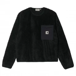 CARHARTT W' JACKSON SWEAT BLACK NEW ARRIVALS