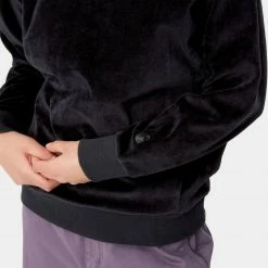 CARHARTT W'SILVERTON SWEATSHIRT BLACK