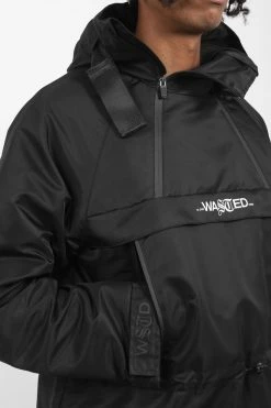 Wastedparis WASTED PARIS ARSENAL WINDBREAKER BLACK APPAREL